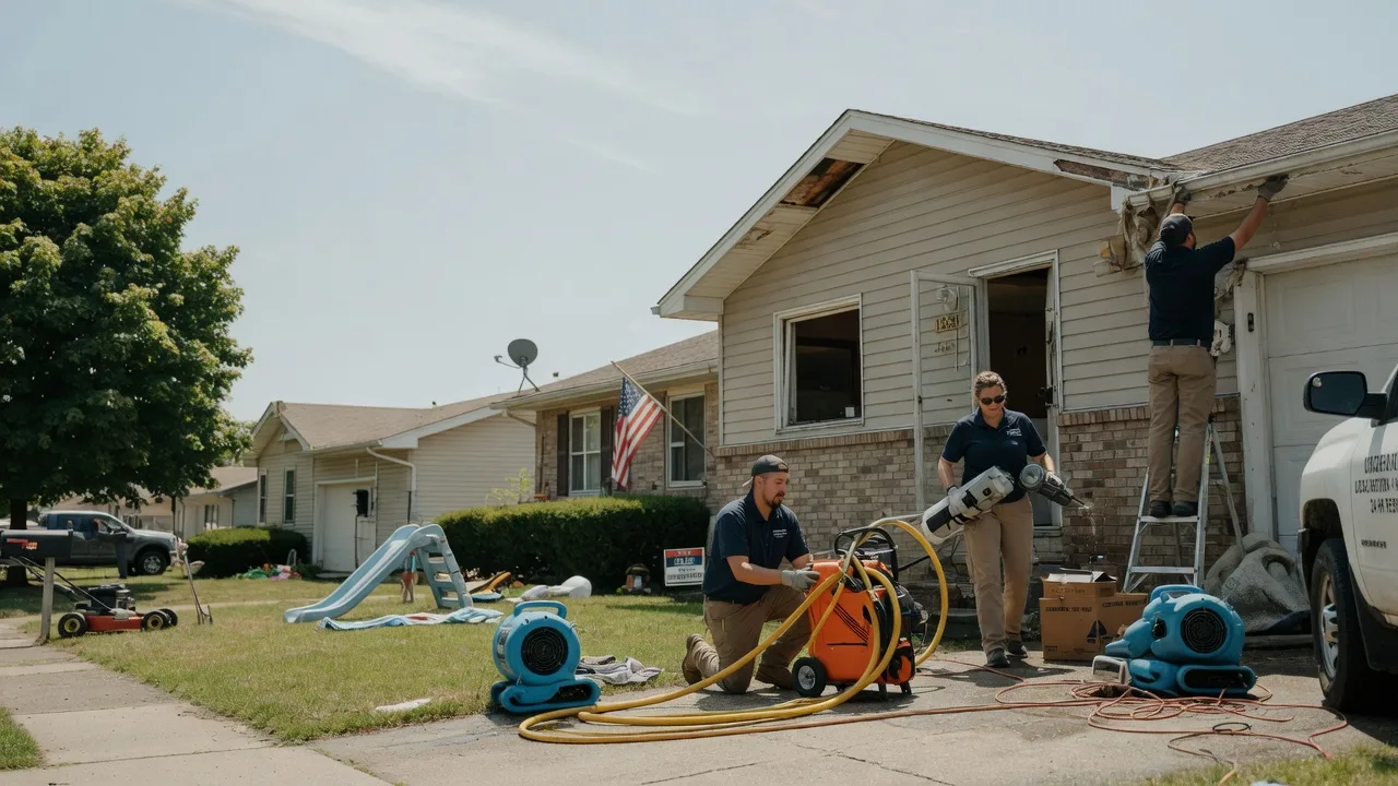 Water Damage Restoration in Greentown, IN near me
